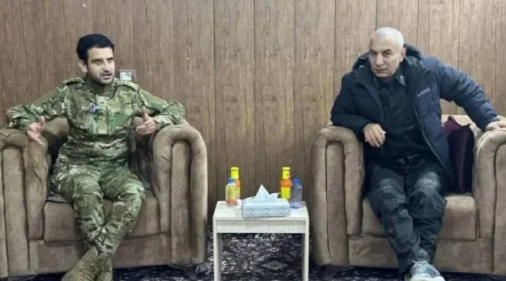 SDG, Suriye Savunma Bakanlığı heyetini kabul etti