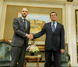 Erbil’de Mazlum Abdi ile Fransa Dışişleri Bakanı Görüştü