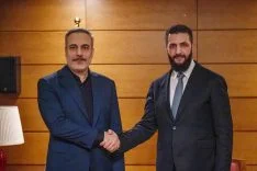 Dışişleri Bakanı Fidan, Suriye Cumhurbaşkanı Şara ile Antalya'da görüştü
